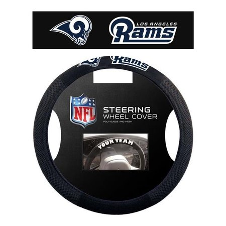 FREMONT DIE CONSUMER PRODUCTS INC Los Angeles Rams Steering Wheel Cover Mesh Style 2324598550